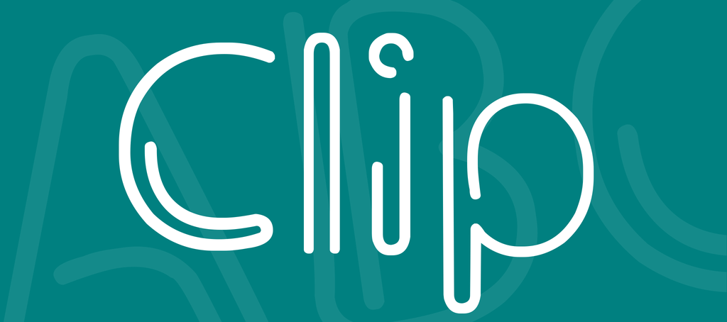 clip font 1 big 10 Best Free Fonts For Designer You Should Download