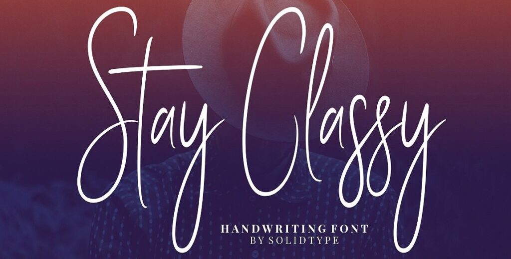 stay classy script font 10 Best Free Fonts For Designer You Should Download