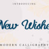 New wishes Script thumbnails 01x New Wishes | A Modern Script