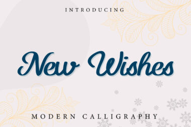 New wishes Script thumbnails 01x Script & Handwritten