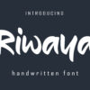 Riwaya Preview 01 Bakiya | Handwritten Brush Font