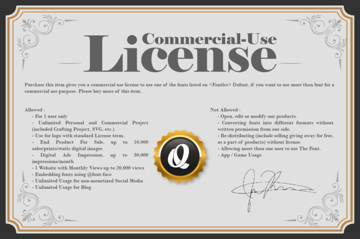 commercial-use-license-qaratype