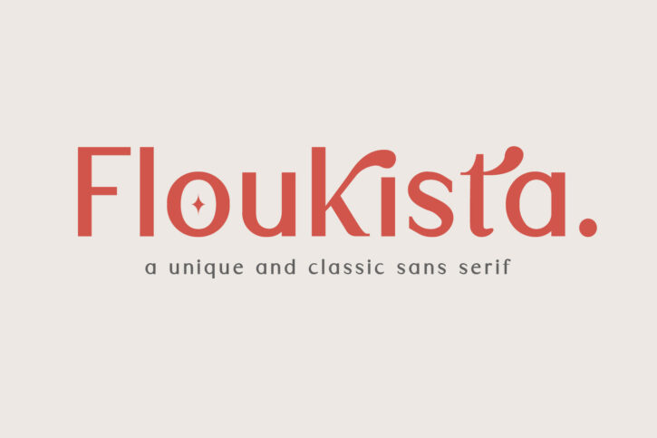 Floukista Preview 01 Floukista | Classic and Unique Sans Serif font