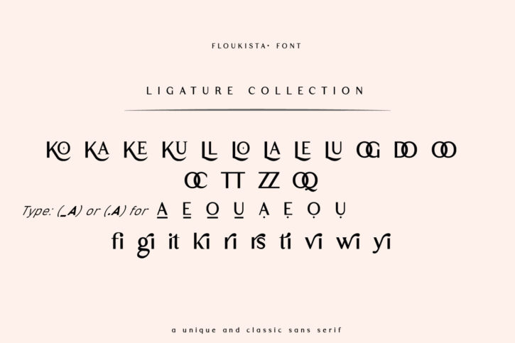 Floukista Preview 19 Floukista | Classic and Unique Sans Serif font