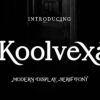 Koolvexa Preview 01 Claverty | a modern and neat slab serif font