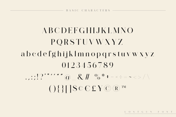 Lostgun Preview 16 Lostgun | Stunning Serif Typeface