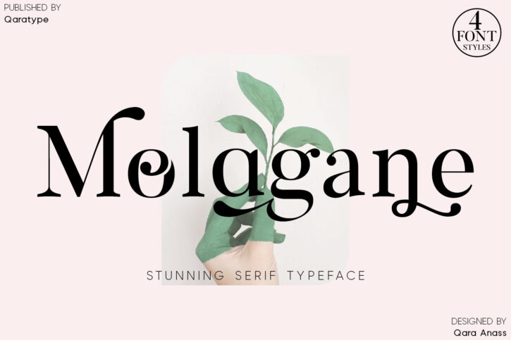 Molagane Preview 01 Molagane | Fancy Serif Typeface