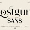 Lostgun sans Preview 01 Lostgun Sans | Modern Typeface