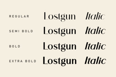 Lostgun sans Preview 19 Lostgun Sans | Modern Typeface