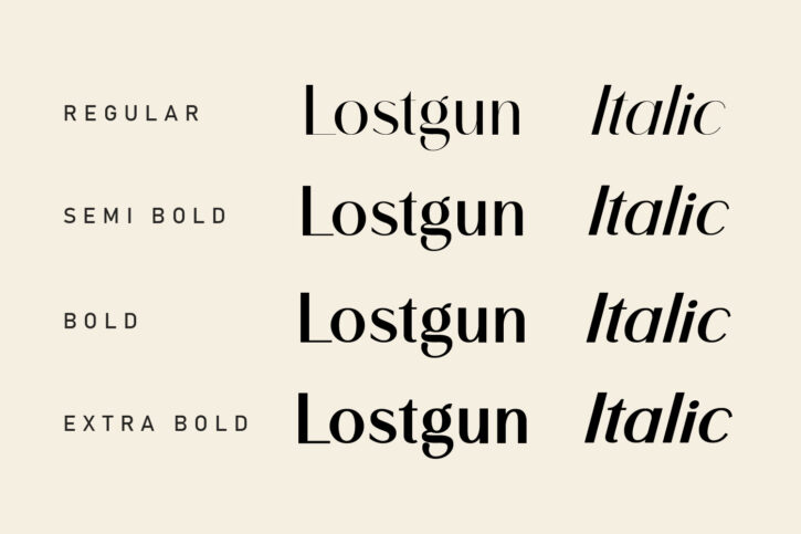 Lostgun sans Preview 19 Lostgun Sans | Modern Typeface